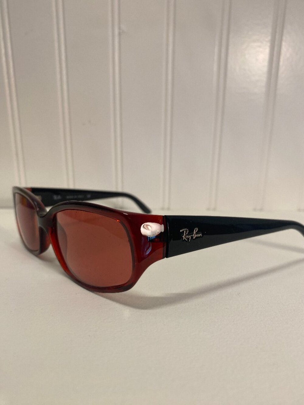 Ray-Ban - FRAMES ONLY!! - RB4055 660 - Red and Black Frames - Made in Italy